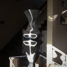 minéral vase art sculpture autodesk fusion360 spirale 3d print model - Mito3D