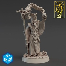 senin - mage tabletop dragon fantasy hero miniatures forge empire titan 3d print model - Mito3D