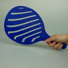 split-beach racket zebra sports & outdoor beach split 3d print model - Mito3D