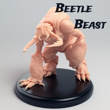 beetle beast tabletop bug creature insect monster rpg hulk d&d dnd umber 3d print model - Mito3D