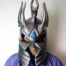 arthas lich king wearable props & cosplay costume helmet mask wear replica masks warcraft blizzard starcraft thelichking tribute swordsandhelmets 3d print model - Mito3D