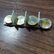 coins organizer tinkercad 3d print model - Mito3D