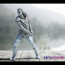 sorceleur Henri caverne Netflix table libre fantaisie figure monstre statue épée chasseur miniature Geralt 28mm mm dnd 28 Rivia 74mm 74 3d print model - Mito3D