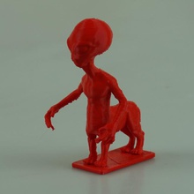 alien hybrid lion alion fan Kunst 3d print model - Mito3D
