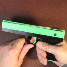 funcle caucho banda pistola elástico funcional elástica candidato flexura blowbackrubberbandgun engranaje fully3d retroceso 3d print model - Mito3D