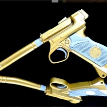 sci-fi blaster game prop cosplay destiny replica 2 drang sidearm 3d print model - Mito3D