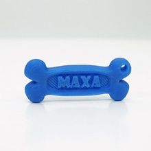 personalised pet bone keychain fashion & accessories 3d print model - Mito3D