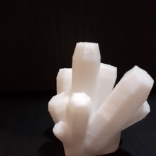 cristal estrutura 1 3d modelo joias formação 3d print model - Mito3D