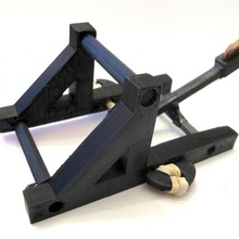 penny catapult toys & games zheng3 playtimebanner 3d print model - Mito3D