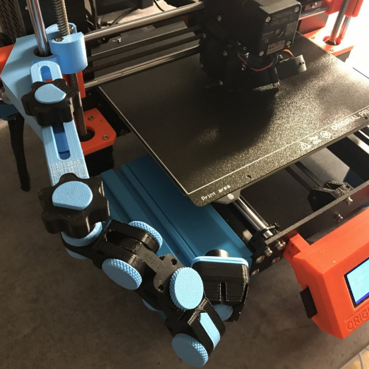 framboise caméra titulaire soutien prusa i3 mk3s 3D print model - Mito3D