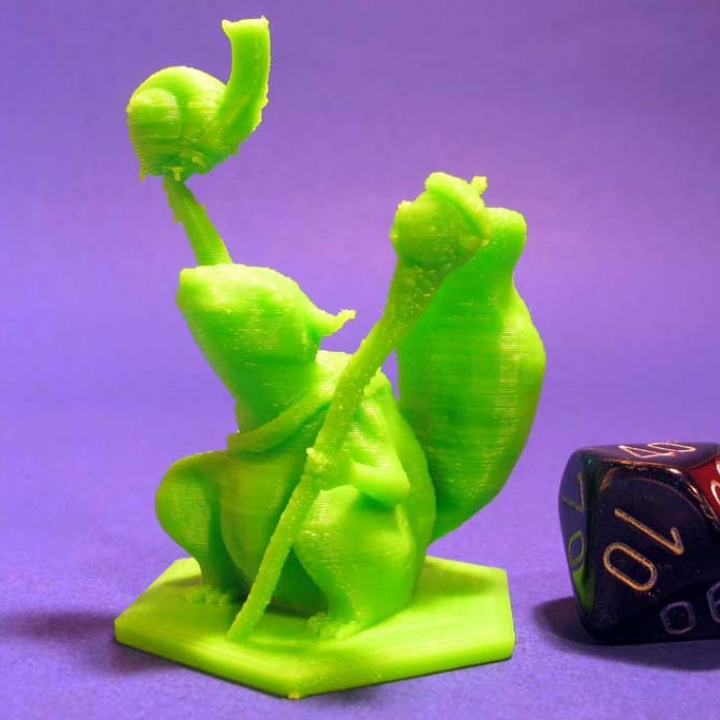 magia raccolta scoiattolo mago token tavolo zheng3 mtg magicthegathering 3D print model - Mito3D