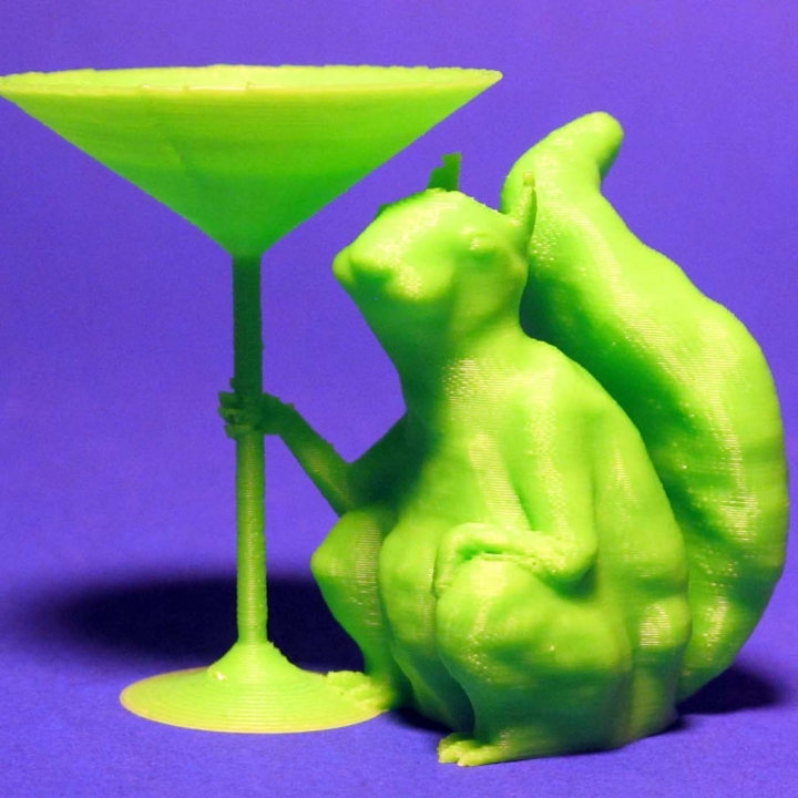 squirrel martini & garden zheng3 planetmoneypodcast 3D print model - Mito3D