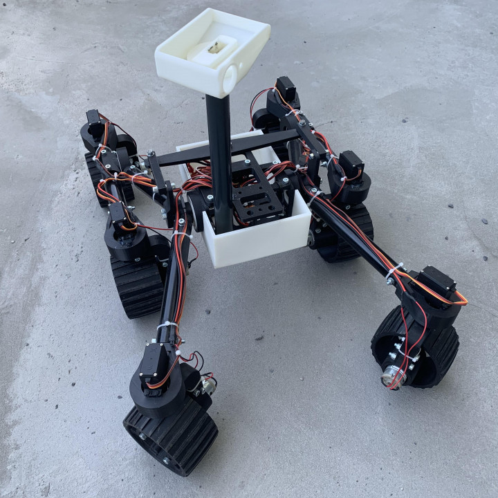 mars rover radio controlled store arduino road robot science space vehicle tech moon nasa project rc platform spacex offroad interesting development experiments moonrover 3D print model - Mito3D