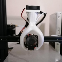 ventilateur adaptateur 4040 3d print model - Mito3D