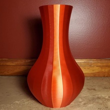 olmadan şerit vazo Sevgililer Günü 3d print model - Mito3D