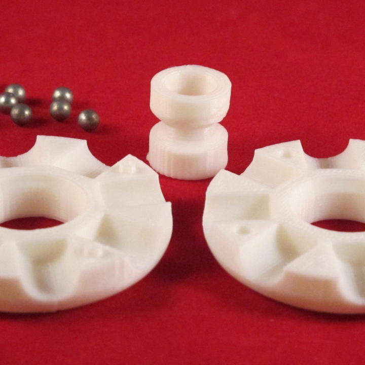 tinkeriffic rodamiento piezas repuesto cojinete zheng3 tinkertoy 3D print model - Mito3D