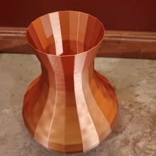 low poly Kupfer Vase 3d print model - Mito3D