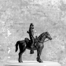 cowboy gerardo tabletop history miniture rpg wild character west 28mm mgpix farwest 3d print model - Mito3D