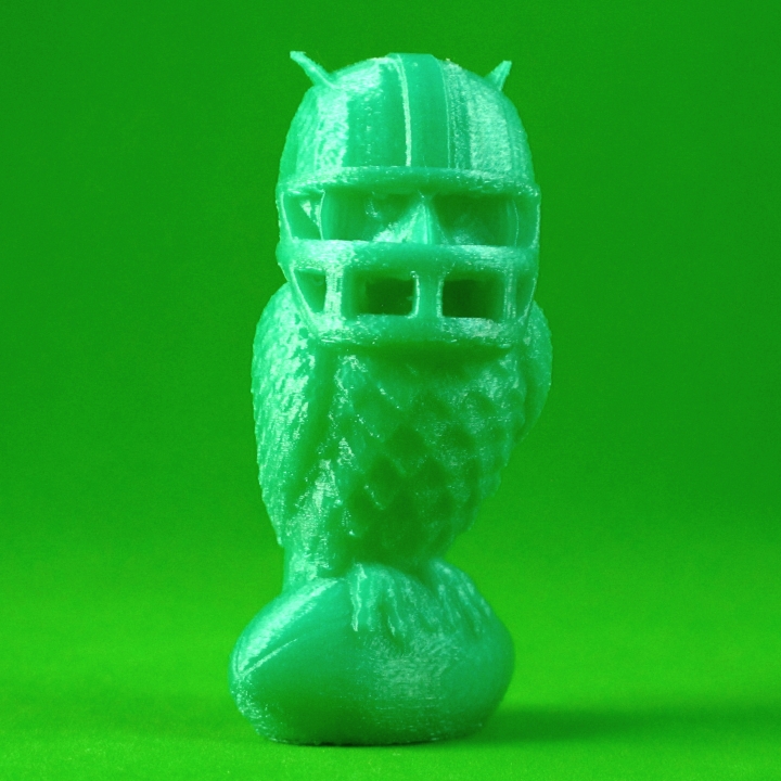 excelente búho jardín owl superbowl zheng3 3D print model - Mito3D