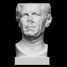 portrait romain so called 39 tivoli général analyse art sculpture plâtre Tivoli réalisme artec openglam eva smk open idéalisme 3d print model - Mito3D