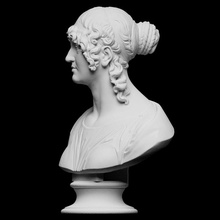 yevdokija ivanovna golitsyna scan portrait rome sculpture woman marble princess denmark neoclassical thorvaldsen artec commission bertel cc0 artec-eva 3d print model - Mito3D