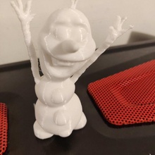olaf fanmade 3d 3dprint 3dprinting frozen 3d print model - Mito3D