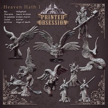 heaven hath fury - pack 1 15+ models pre-supported store dragon hell kickstarter printed dungeon d&d dnd massive obsession 3d print model - Mito3D