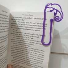 chameleon bookmark fusion 360 reading 3d print model - Mito3D