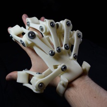 3d printed exoskeleton hands gadgets & electronics 3d print model - Mito3D
