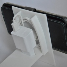 Telefon Halter Unterstützung stm 1 Apfel Samsung Smartphone Stand 3d print model - Mito3D