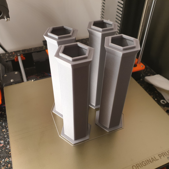 Abstandshalter 140mm Gravitrax Marmor kugelbahn Kugel 3D print model - Mito3D