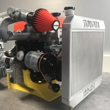 radiator extension toyota 22re engine 3d print model - Mito3D
