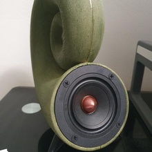 spirula dayton audio ps95 speaker wood nautilus 3d print model - Mito3D