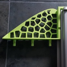 suporte chuveiro água rangement gel Acroche banho Salle ducha 3d print model - Mito3D