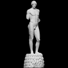 apollo omphalos scan rome sculpture imperial athens plaster copy artec capitoline albani centre openglam artec-eva smk-open severe onatas calamis apollo-alexikakos alexikakos 3d print model - Mito3D