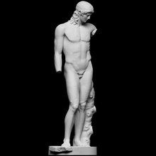 Tibre Apollon analyse figure Dieu grec mythologie Rome sculpture Masculin nu phidias figuratif fragment Antonine artec idéal openglam eva smk open 3d print model - Mito3D