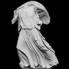 Osten Giebel Statue Artemis Scan Athena Göttin Griechenland Mythologie Skulptur Tempel Zeus hellenistisch Meisterstück Religion Parthenon Gips 3d printing artec Openglam smk open hekate 3d print model - Mito3D