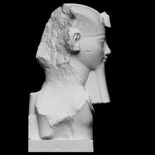 amenhotep iii scan ancient egypt sculpture plaster pharaoh amun thorvaldsen artec cc0 granodiorite british-museum openglam 3d print model - Mito3D