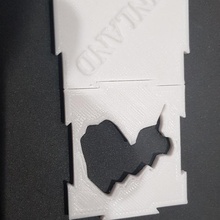 Schwalbenschwanz Puzzle Peices Finnland einfach Europa Land 3d print model - Mito3D