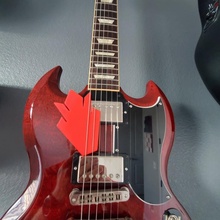 gibson crown peghead logo guitar emblem sg 3d print model - Mito3D