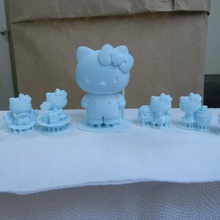 kitty food series fan art toy hellokitty 3d print model - Mito3D