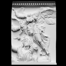 panneau Pergame 39 autel frise Athéna Nike analyse 3d mythologie hellénistique chef d'oeuvre Berlin ailé artec openglam smk open asia minor gigantomachie 3d print model - Mito3D