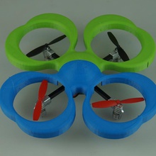 microdrone shamrock sindone gadgets elettronica drone microdrone30 3d print model - Mito3D