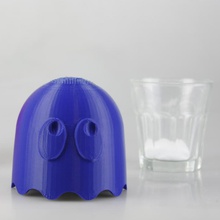 pacman ghost salt pepper shaker decken Garten Pfeffer Salz 3d print model - Mito3D
