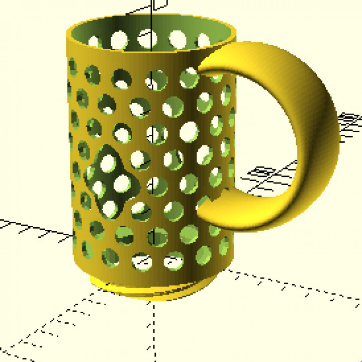 screw top vaso titolare supporto bicchiere tazza upcycling 3D print model - Mito3D