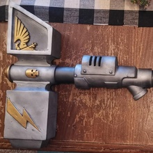 warhammer 40k thunder hammer props & cosplay prop warhammer40k thunderhammer grimdark 3d print model - Mito3D