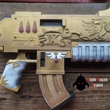 baal patrón artífice cedazo martillo guerra 40k accesorios cosplay tornillo pistola apuntalar warhammer40k sombrío bólter 3d print model - Mito3D