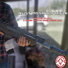 rust game ak assault rifle replica gaming prop cosplay rustgame 3d print model - Mito3D