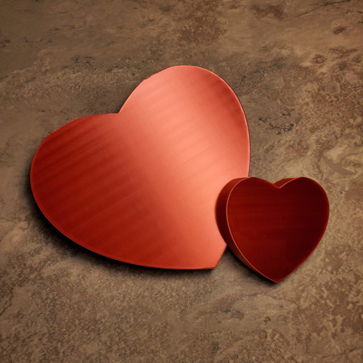 2020 valentine's day heart 3D print model - Mito3D