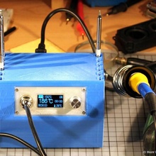 ksger t12 soldering station case 3d print model - Mito3D